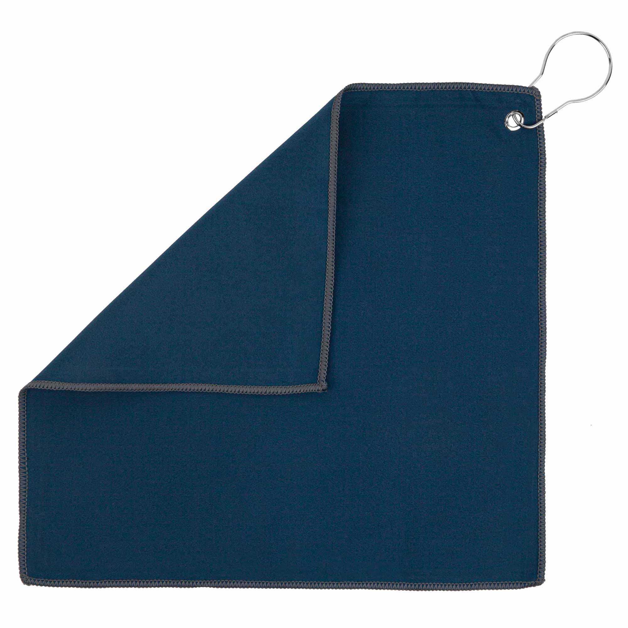 Recycled Golf Towel w/Carabiner (12" x 12") 1