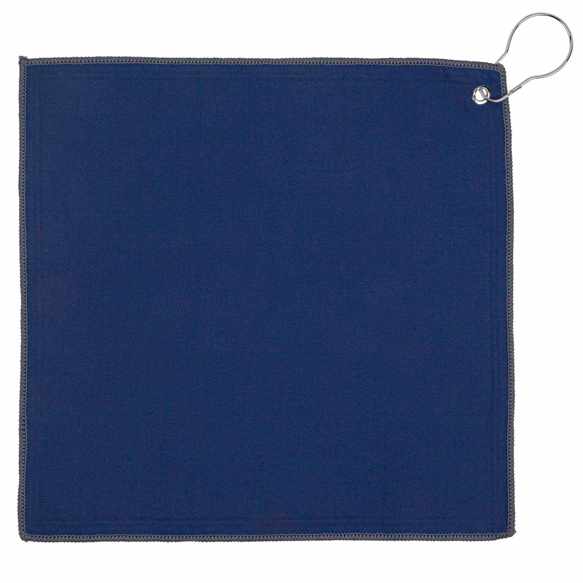 Recycled Golf Towel w/Carabiner (12" x 12") 1