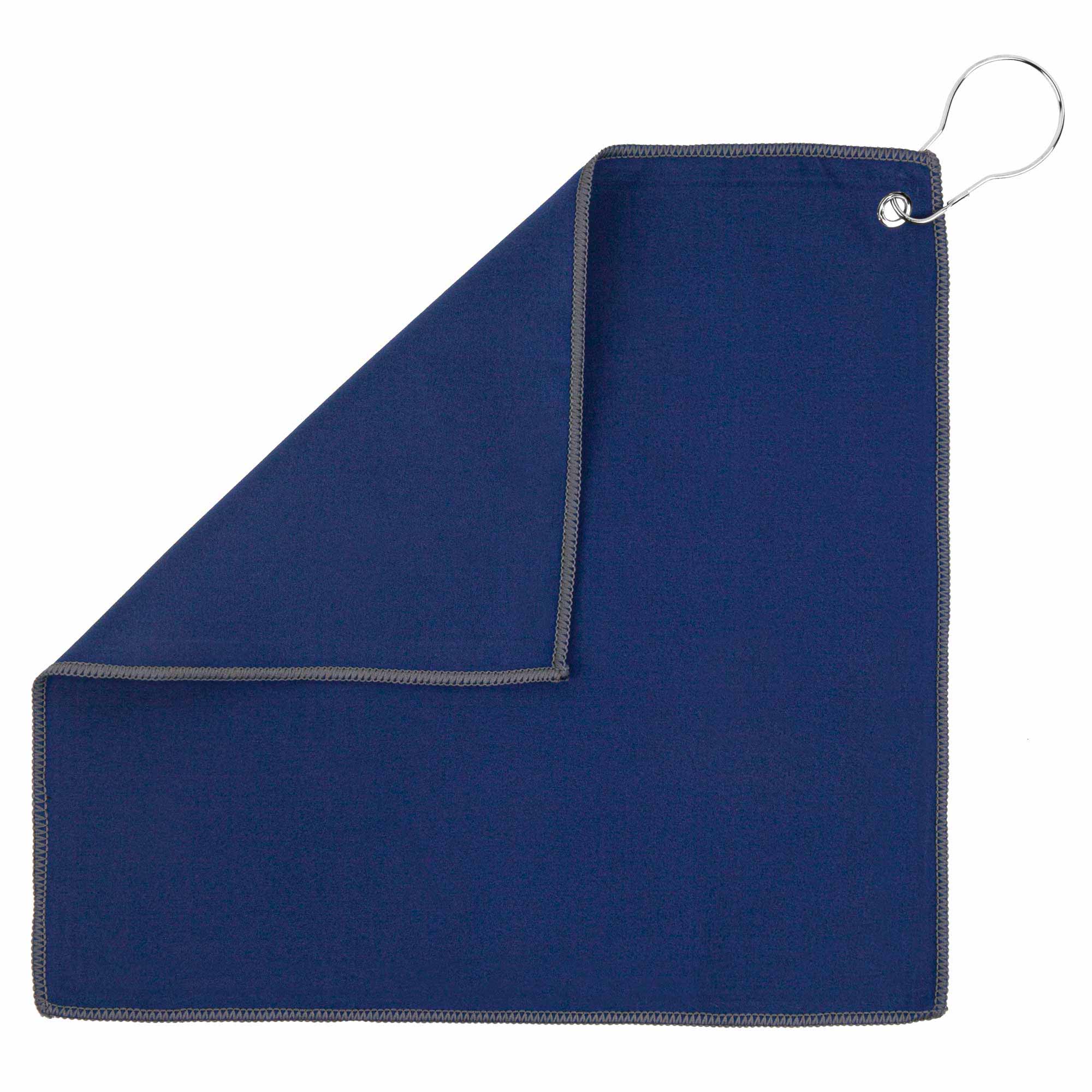 Recycled Golf Towel w/Carabiner (12" x 12") 1