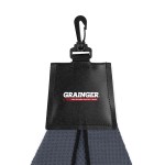 ProWaffle rPET Golf Towel (16" x 16") - Gray ProWaffle rPET Golf Towel (16" x 16") - Gray