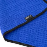 ProWaffle rPET Golf Towel (16" x 16") - Blue Blank Corner ProWaffle rPET Golf Towel (16" x 16") - Blue Blank Corner
