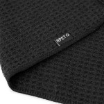 ProWaffle rPET Golf Towel (16" x 16") - Black Blank Corner ProWaffle rPET Golf Towel (16" x 16") - Black Blank Corner