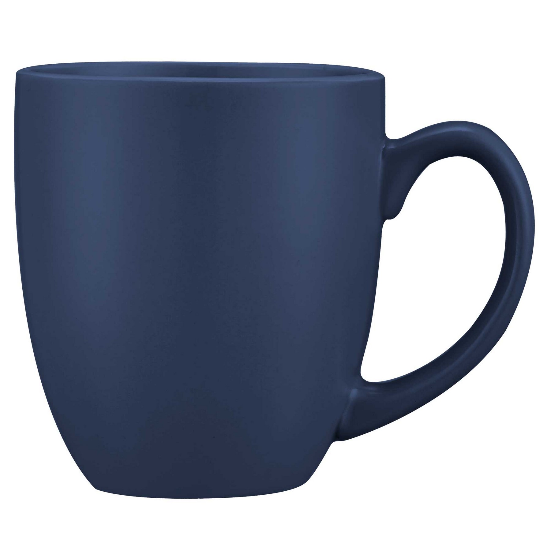 16oz. Curved Ceramic Coffee Mug with D-Handle 1