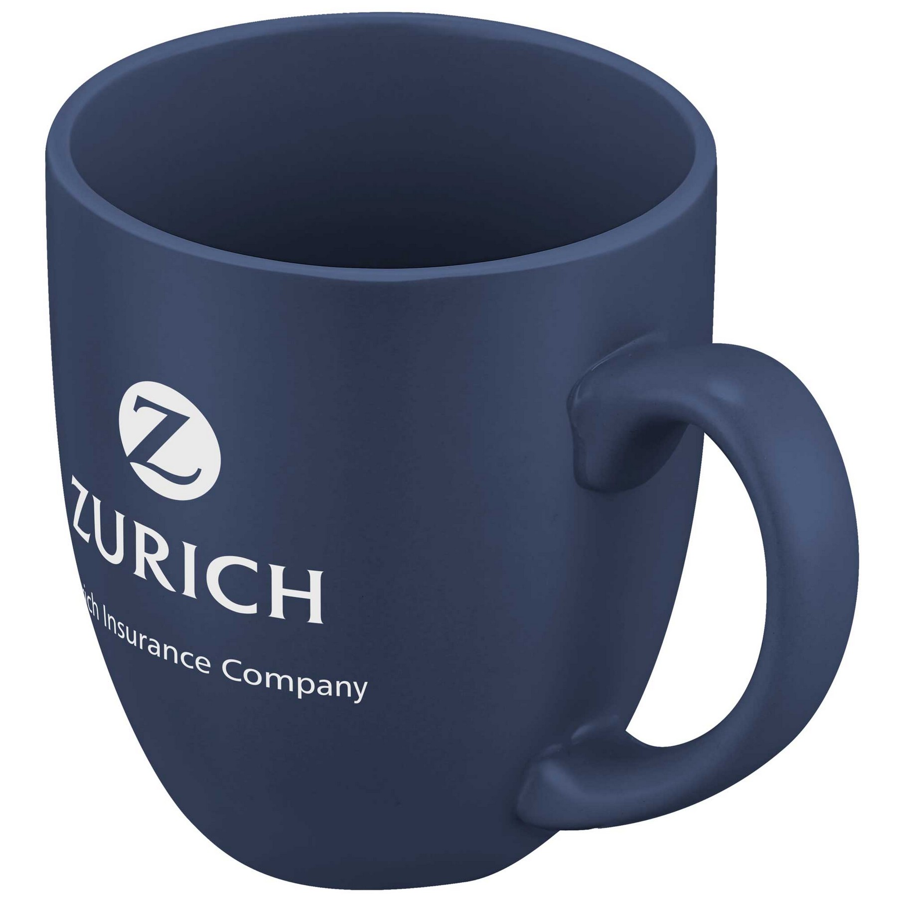 16oz. Curved Ceramic Coffee Mug with D-Handle 1