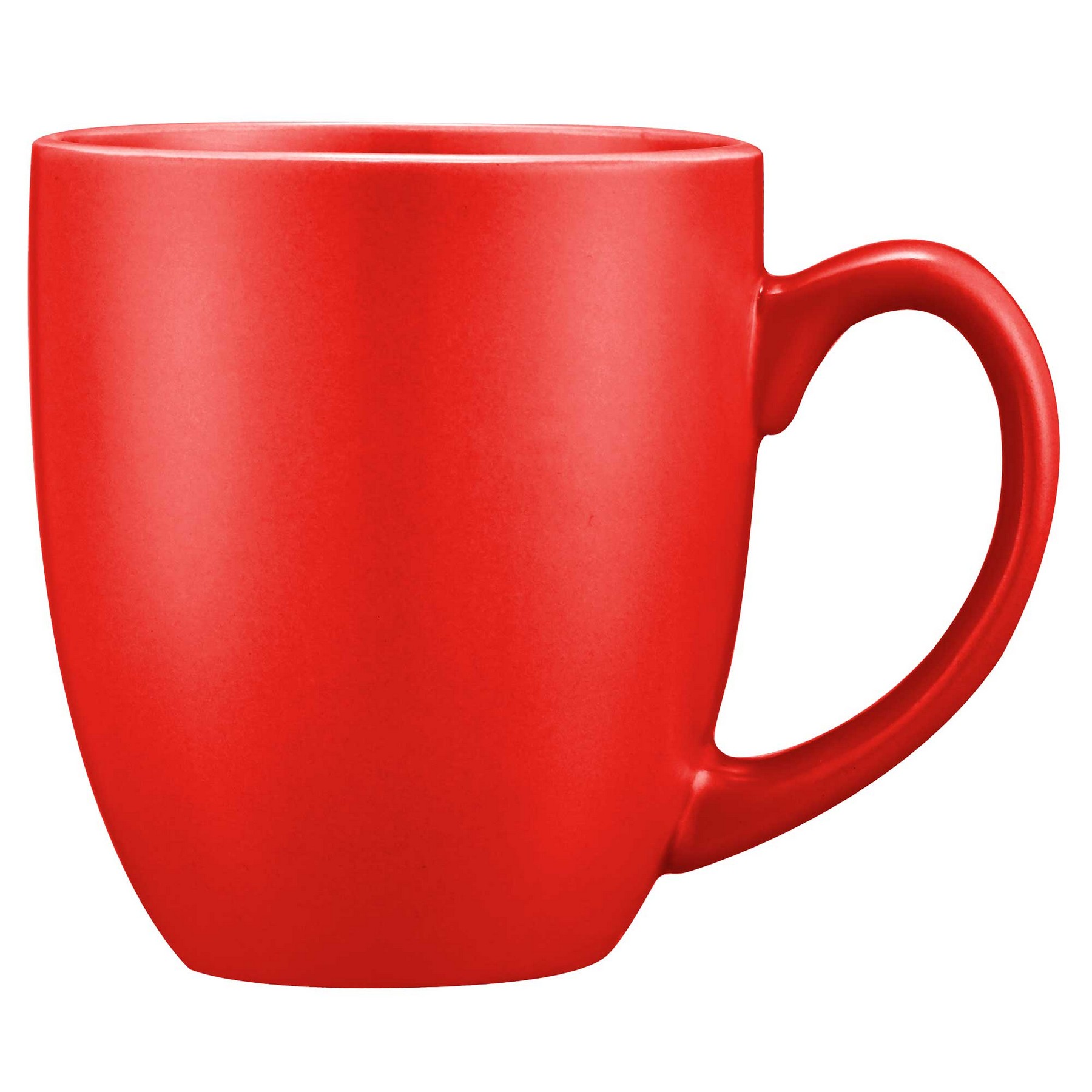 16oz. Curved Ceramic Coffee Mug with D-Handle 1