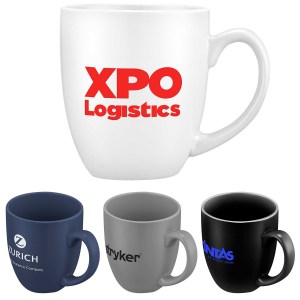 16oz. Curved Ceramic Coffee Mug with D-Handle 1 16oz. Curved Ceramic Coffee Mug with D-Handle 1