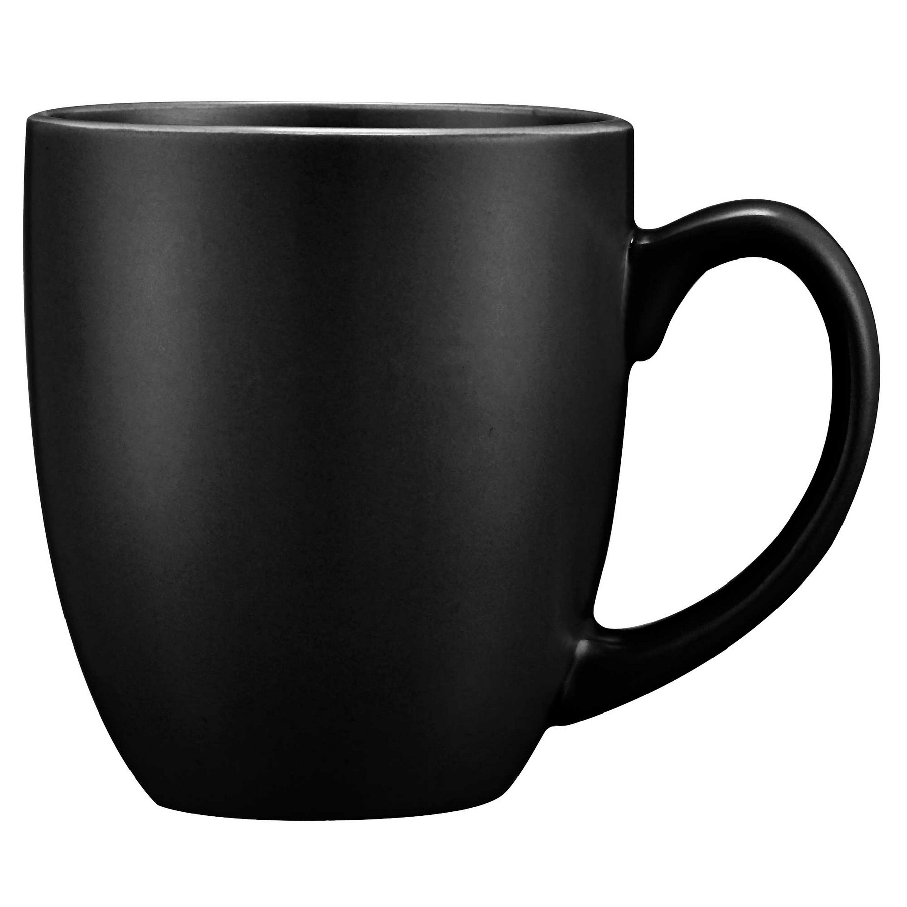 16oz. Curved Ceramic Coffee Mug with D-Handle 1
