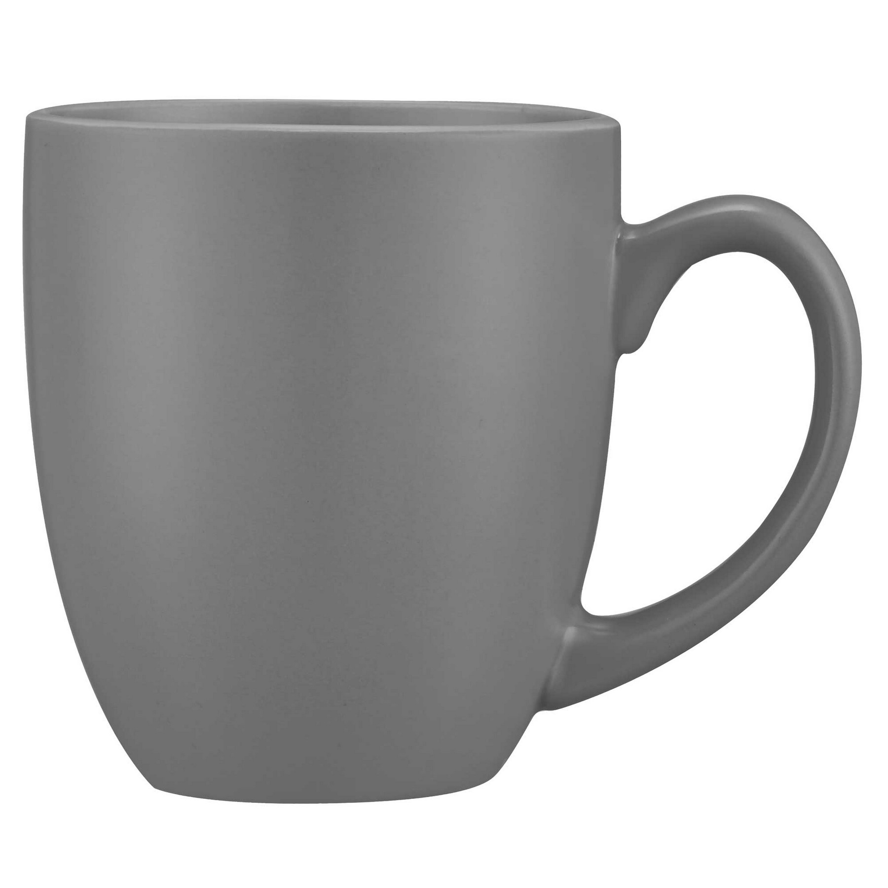 16oz. Curved Ceramic Coffee Mug with D-Handle 1