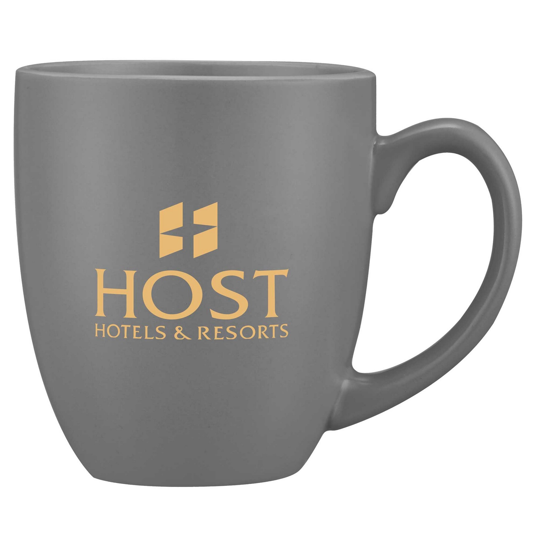 16oz. Curved Ceramic Coffee Mug with D-Handle 1