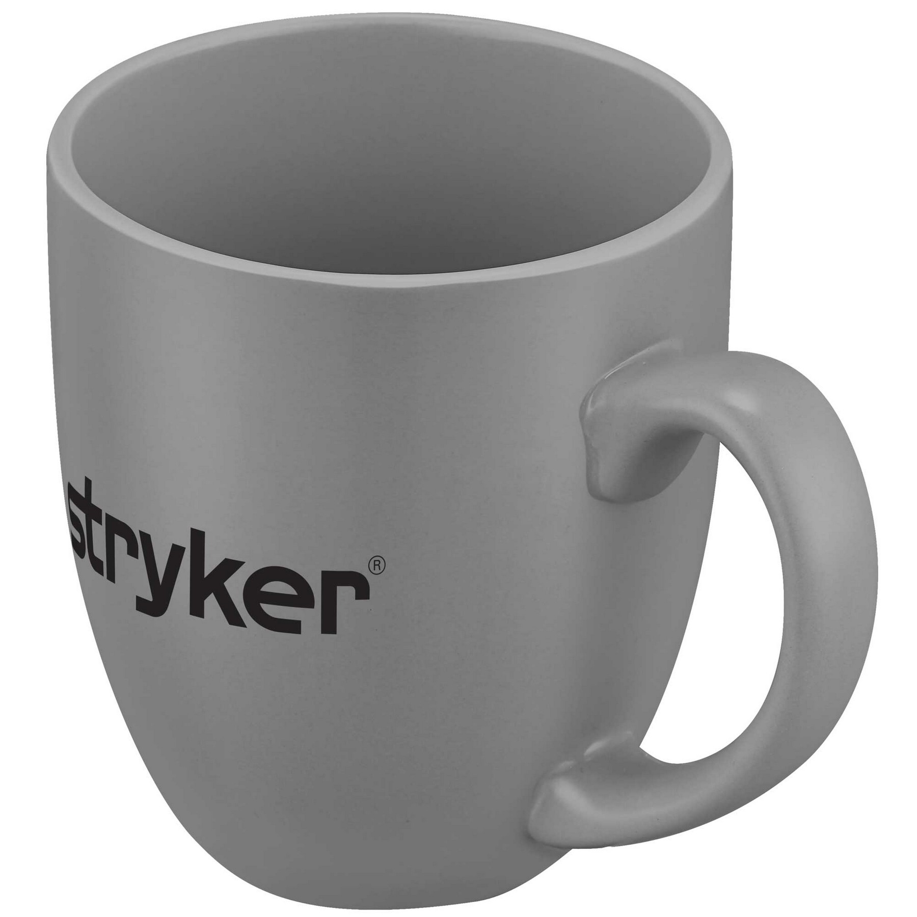 16oz. Curved Ceramic Coffee Mug with D-Handle 1