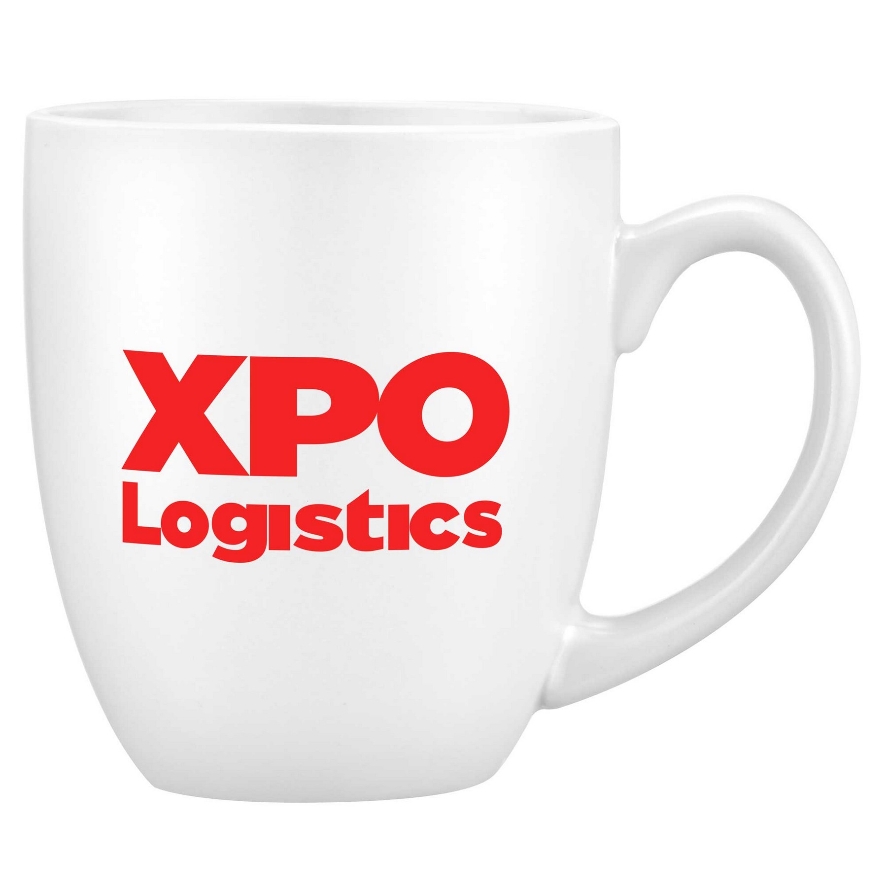 16oz. Curved Ceramic Coffee Mug with D-Handle 1
