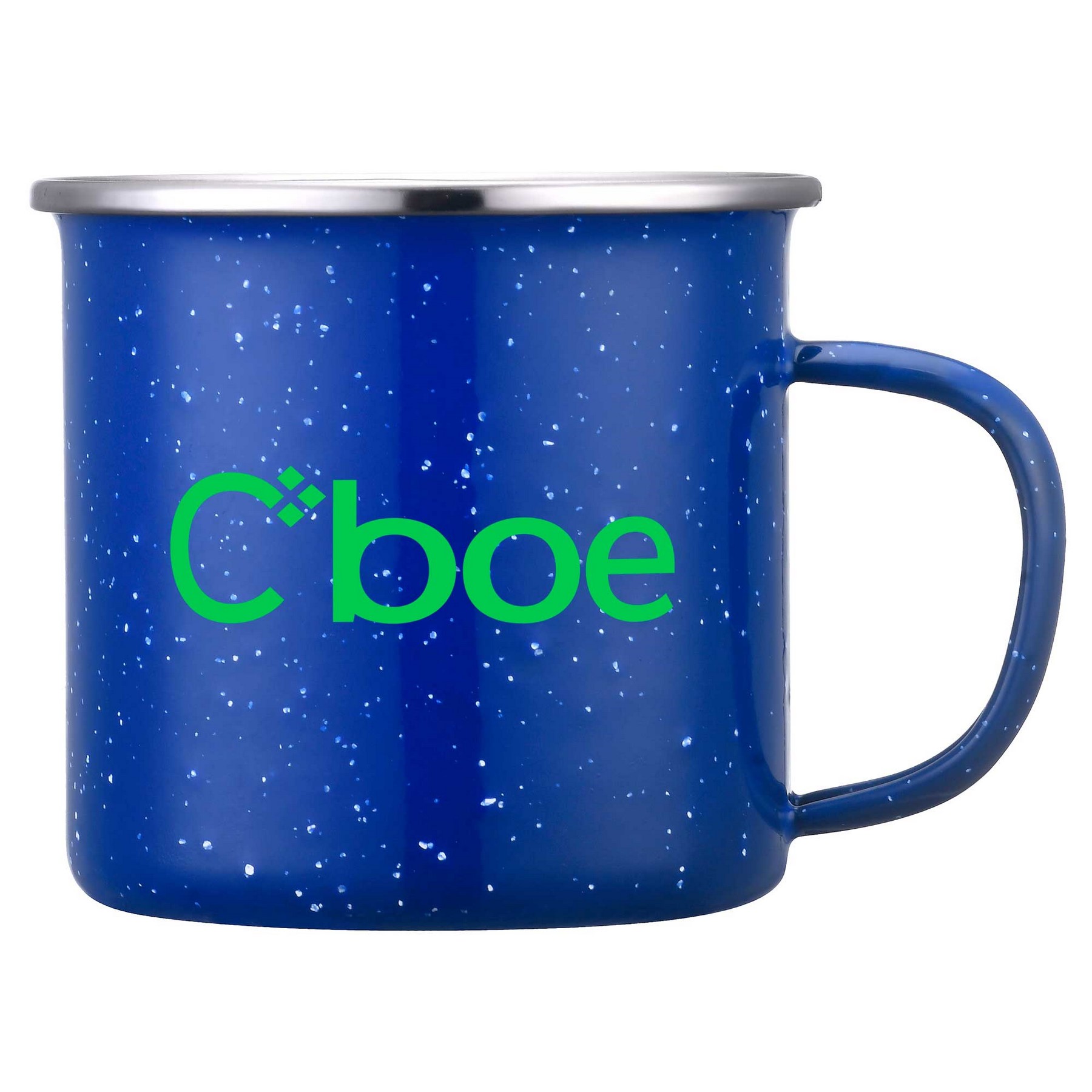 16oz. Speckled Enamel Mug with Stainless Steel Rim 1