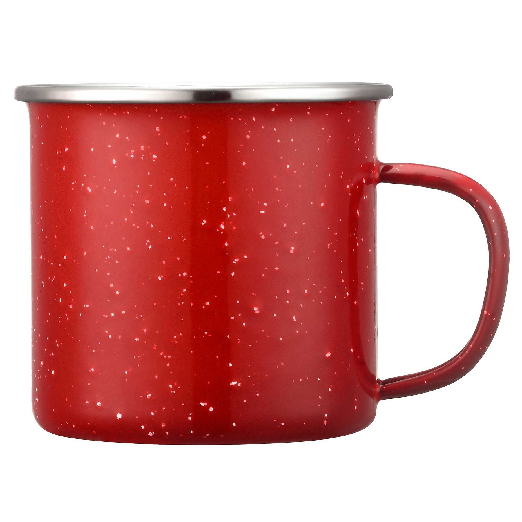 16oz. Speckled Enamel Mug with Stainless Steel Rim 1