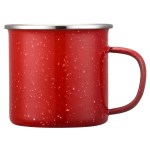 16oz. Speckled Enamel Mug with Stainless Steel Rim 8 16oz. Speckled Enamel Mug with Stainless Steel Rim 8