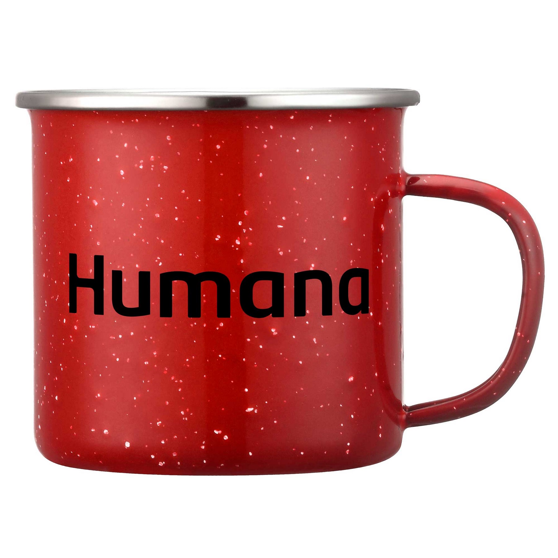 16oz. Speckled Enamel Mug with Stainless Steel Rim 1