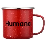 16oz. Speckled Enamel Mug with Stainless Steel Rim 9 16oz. Speckled Enamel Mug with Stainless Steel Rim 9