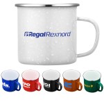 16oz. Speckled Enamel Mug with Stainless Steel Rim 1 16oz. Speckled Enamel Mug with Stainless Steel Rim 1
