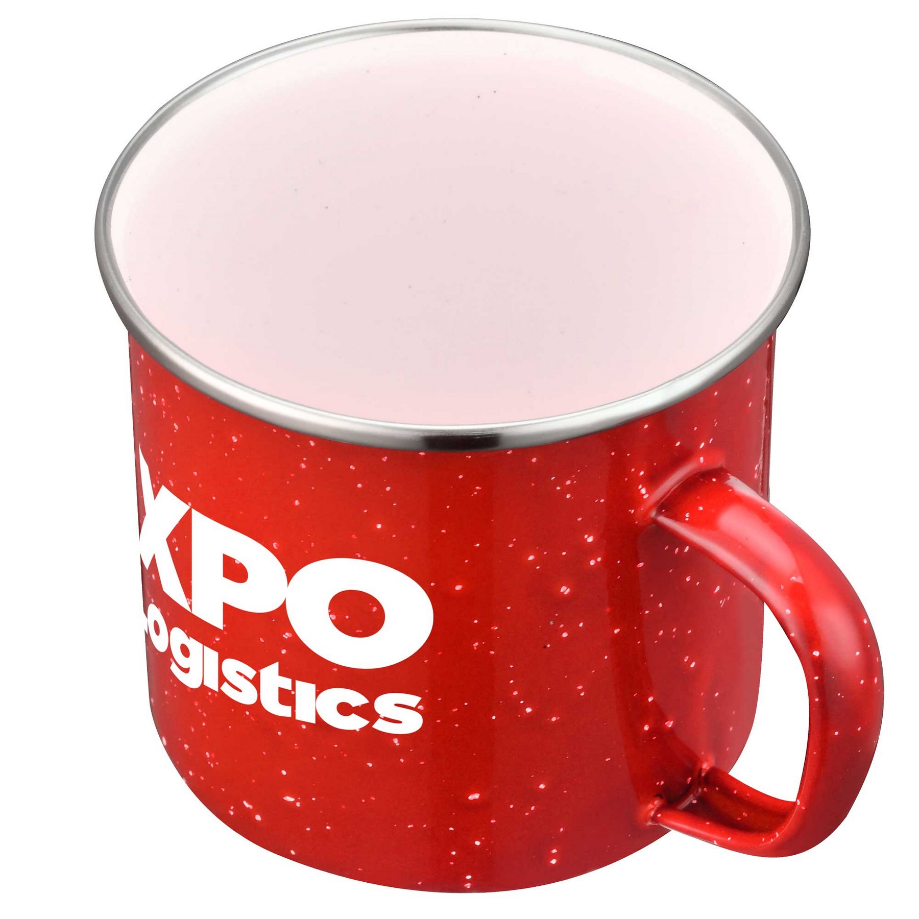 16oz. Speckled Enamel Mug with Stainless Steel Rim 1