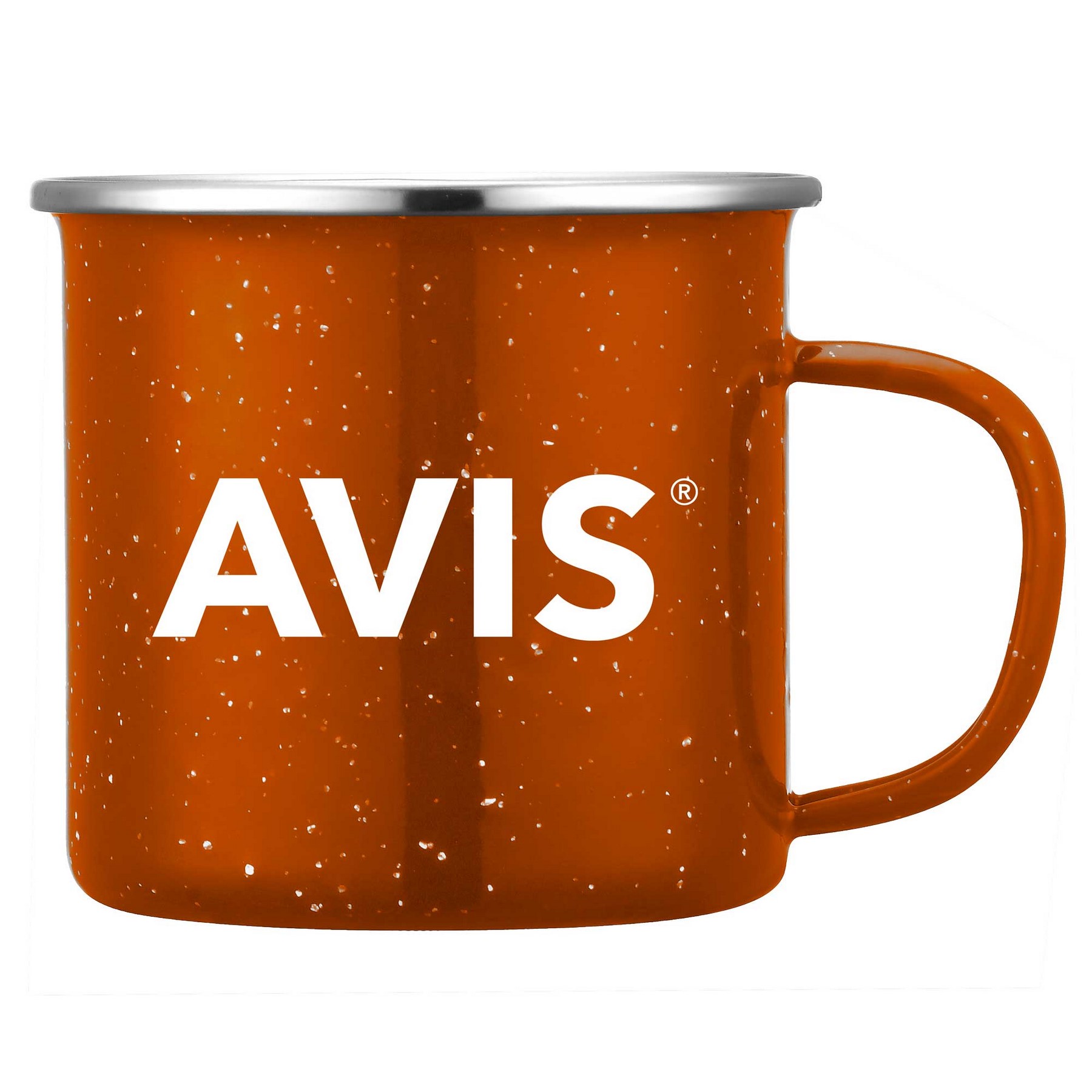16oz. Speckled Enamel Mug with Stainless Steel Rim 1