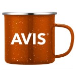 16oz. Speckled Enamel Mug with Stainless Steel Rim 12 16oz. Speckled Enamel Mug with Stainless Steel Rim 12