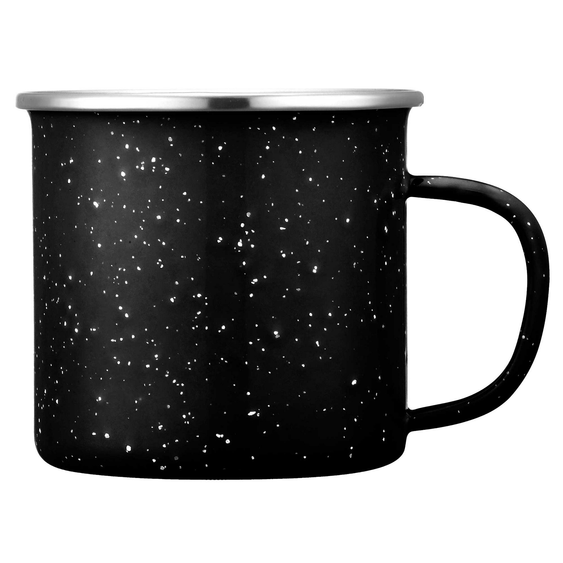 16oz. Speckled Enamel Mug with Stainless Steel Rim 1
