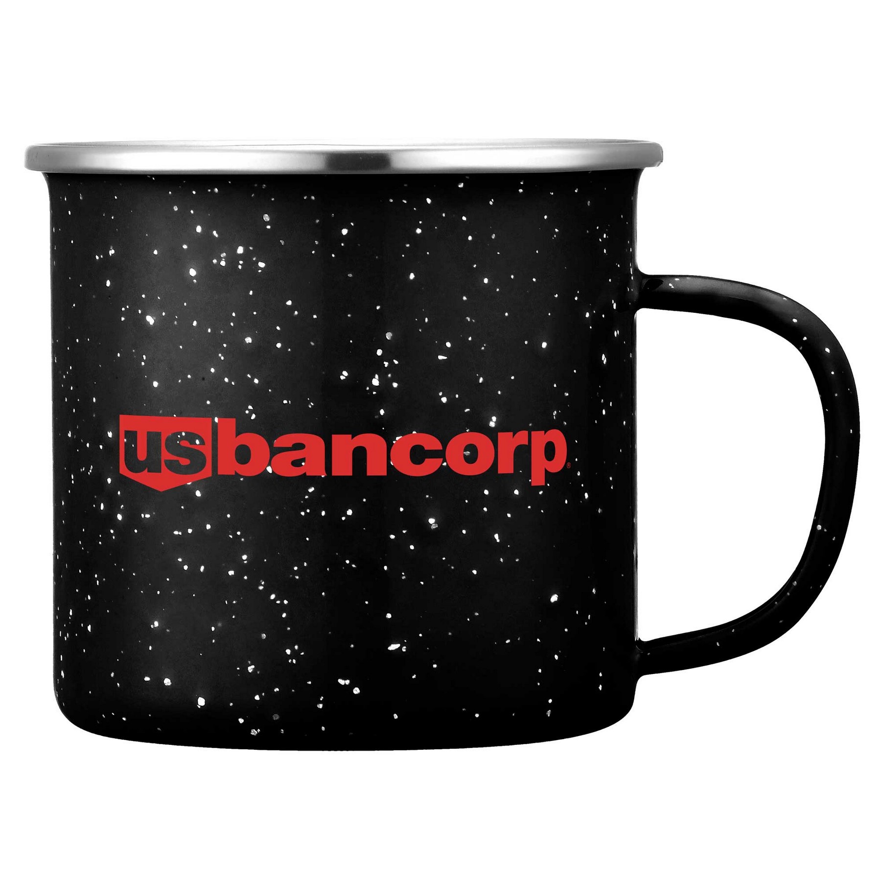 16oz. Speckled Enamel Mug with Stainless Steel Rim 1