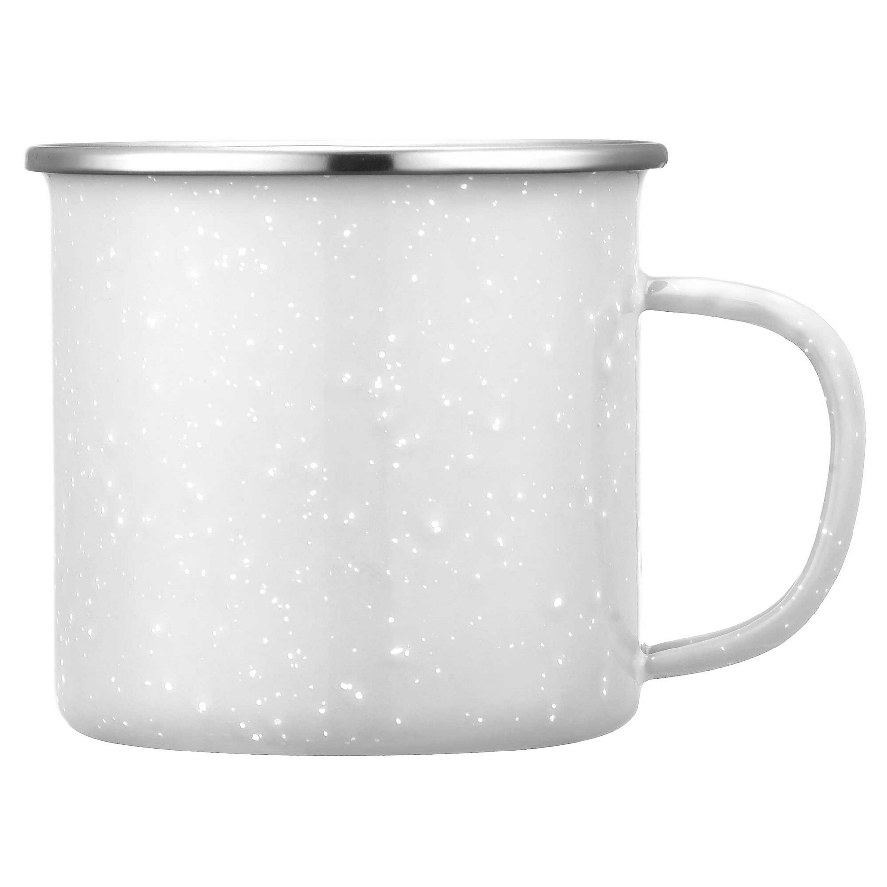 16oz. Speckled Enamel Mug with Stainless Steel Rim 1