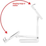 Multi-Function Adjustable Desktop Smart Phone Stand (Factory Direct) 10-12 Weeks - White Movement Multi-Function Adjustable Desktop Smart Phone Stand (Factory Direct) 10-12 Weeks - White Movement