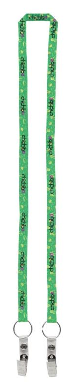 1/2" Dual LA-214 Attachment Sublimation Lanyard (QuickShip) 18-24 Days - Green 1/2" Dual LA-214 Attachment Sublimation Lanyard (QuickShip) 18-24 Days - Green