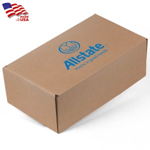 Screen Printed Brown Corrugated Medium Box For Mailers, Gifting & Kits 1 Screen Printed Brown Corrugated Medium Box For Mailers, Gifting & Kits 1