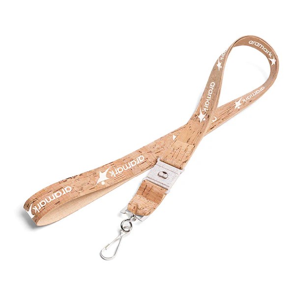 3/4" Natural Cork Fast Track Lanyard 1 3/4" Natural Cork Fast Track Lanyard 1