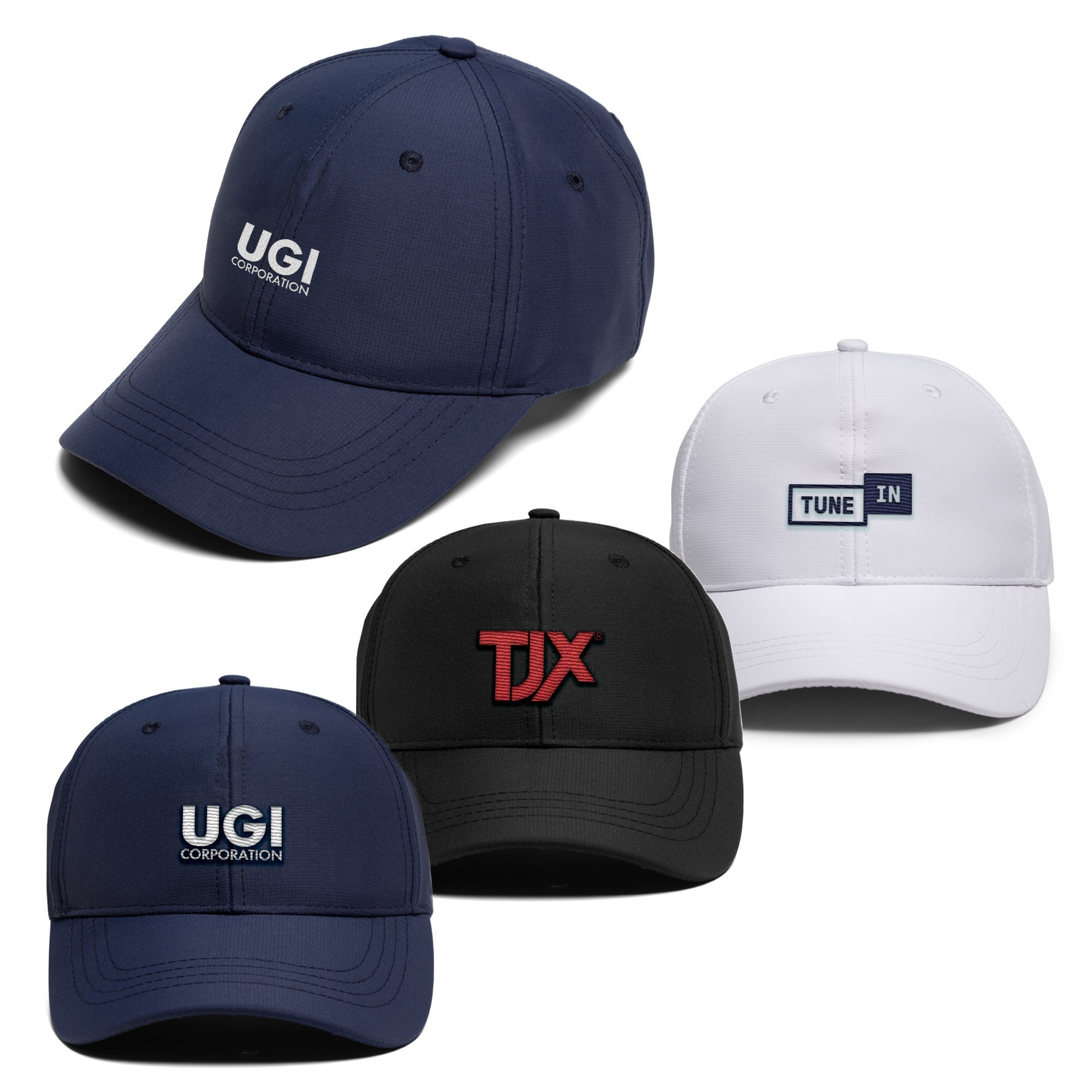 Quick-Dry Ripstop Strapback Baseball Cap (Ocean - 10 Weeks) 1