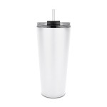 SteadySip 27 oz. No-Spill Straw Mug (Factory Direct) 10-12 Weeks - White SteadySip 27 oz. No-Spill Straw Mug (Factory Direct) 10-12 Weeks - White
