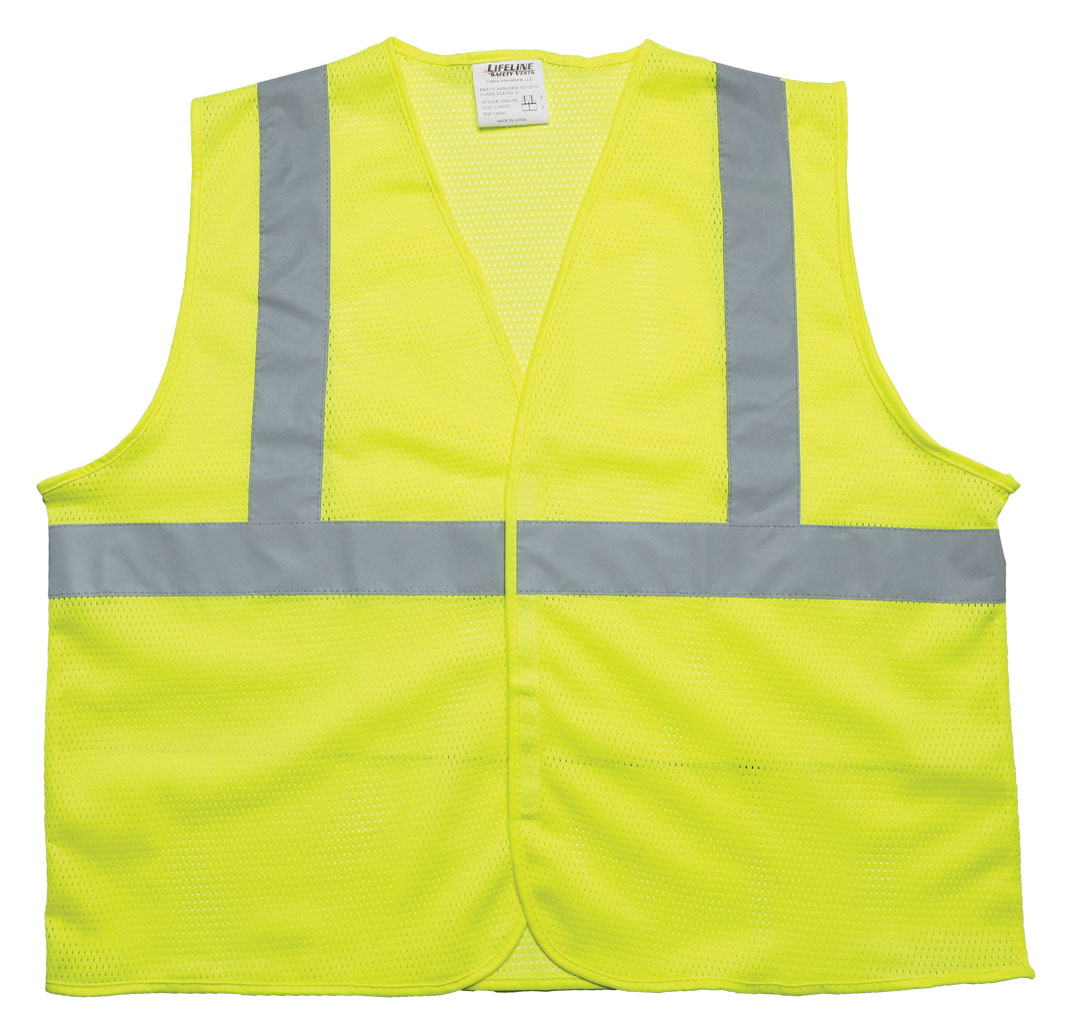 ANSI 2 Yellow Safety Vest 1