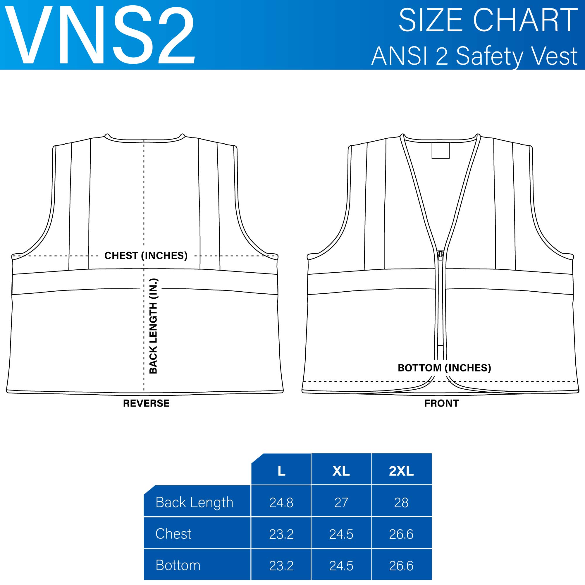 ANSI 2 Yellow Safety Vest 1