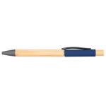 Bamboo Barrel Pen w/Gun Metal Clip 2 Bamboo Barrel Pen w/Gun Metal Clip 2