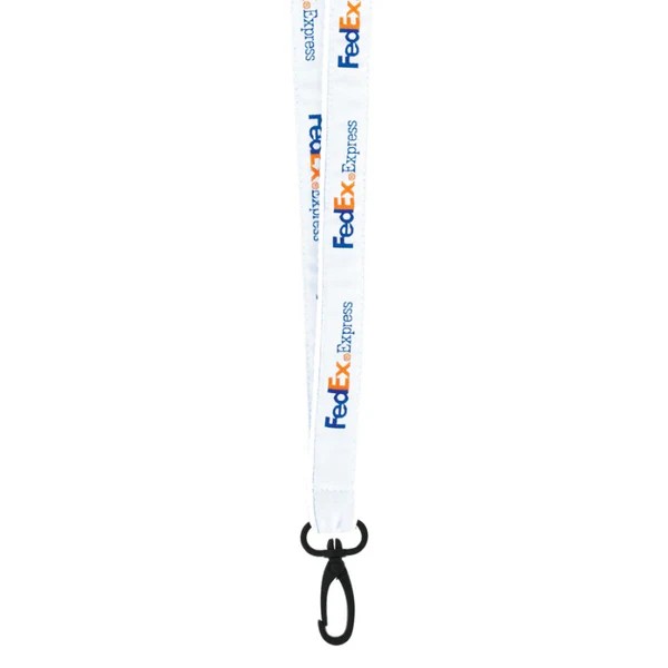 3/4" Woven Text Lanyard (QuickShip) 5-6 Weeks 1