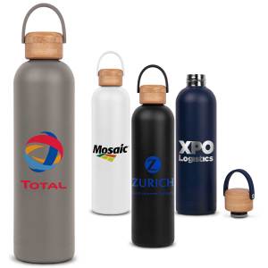 Allegra Bottle with Bamboo Lid 33oz. 1 Allegra Bottle with Bamboo Lid 33oz. 1