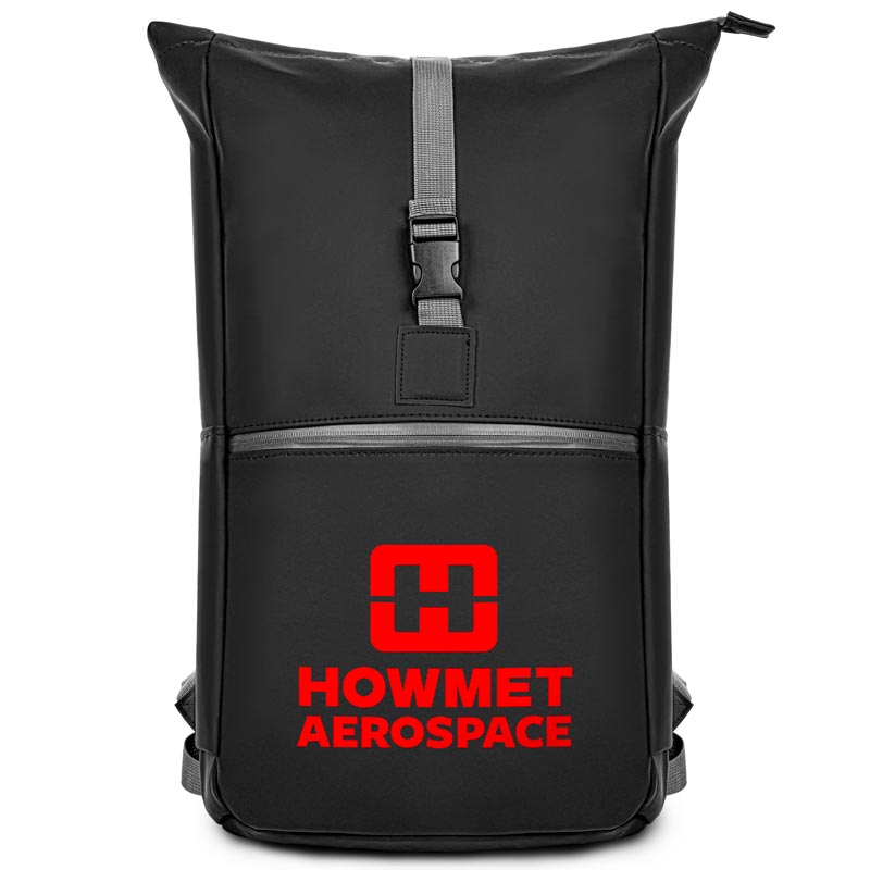 Brockton PU Leatherette Waterproof Backpack 1