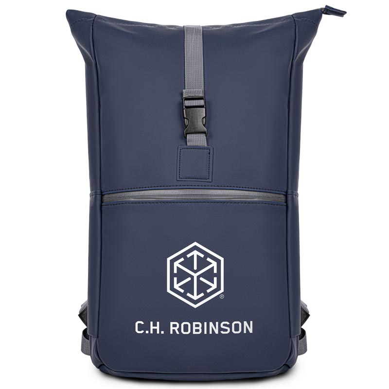 Brockton PU Leatherette Waterproof Backpack 1