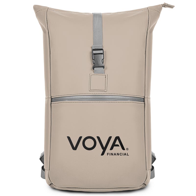 Brockton PU Leatherette Waterproof Backpack 1