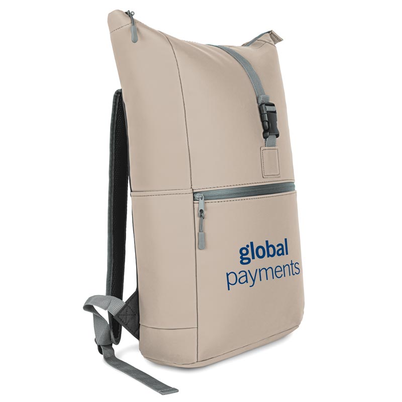 Brockton PU Leatherette Waterproof Backpack 1