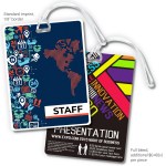 Imprinted Medium Luggage Tag 3 Imprinted Medium Luggage Tag 3
