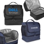 ChillMate Double Deck Lunch Bag with Mesh Pockets 1 ChillMate Double Deck Lunch Bag with Mesh Pockets 1