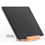 The Bamboo Dual Tablet and Mobile Device Holder - Tan The Bamboo Dual Tablet and Mobile Device Holder - Tan