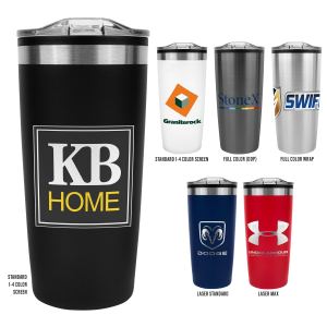 The Newcastle 20 Oz. Double Wall Stainless Steel Mug 1 The Newcastle 20 Oz. Double Wall Stainless Steel Mug 1