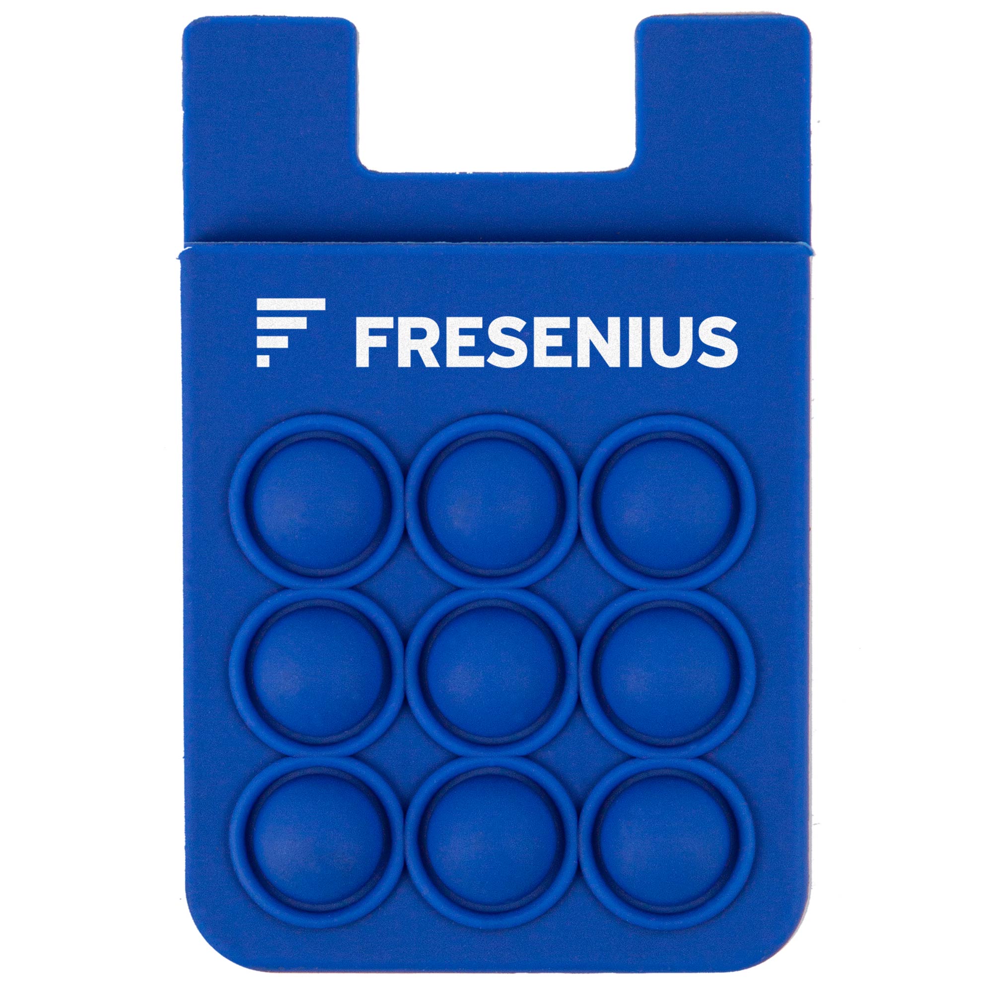 Popper Stress Reliever Silicone Phone Wallet 1