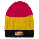 Embroidered Adult Cable-Knit Beanie (10-12 Week Ocean) - Various Embroidered Adult Cable-Knit Beanie (10-12 Week Ocean) - Various