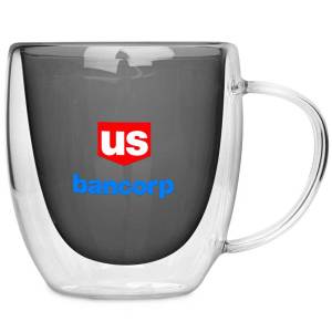 8.5 Oz. Double Wall Glass Mug 1 8.5 Oz. Double Wall Glass Mug 1