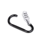SecureLink Mini Carabiner Keychain - Black SecureLink Mini Carabiner Keychain - Black